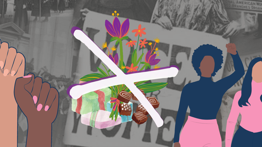 no felicitar mujeres 8M