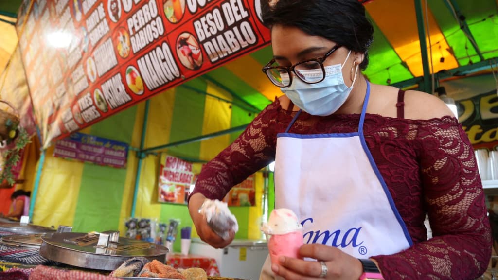 Feria de la Nieve en Tláhuac