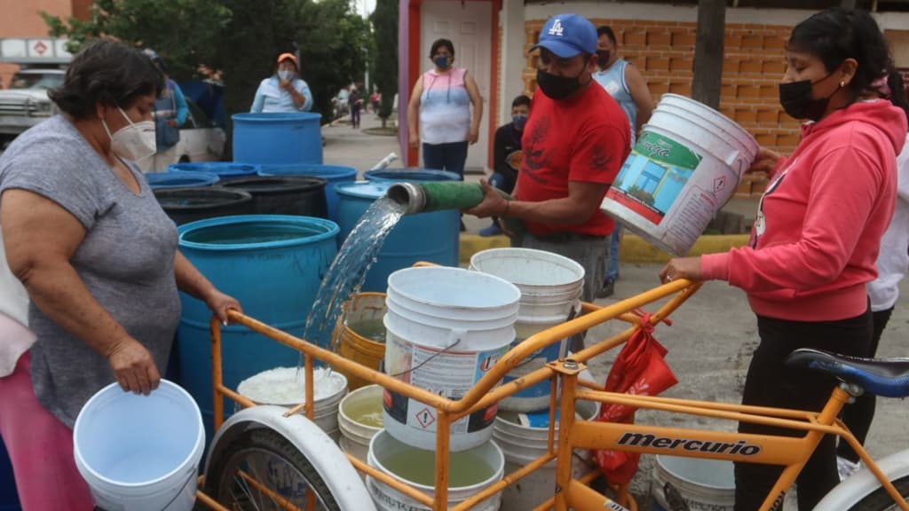 corte de agua en CDMX y Edomex