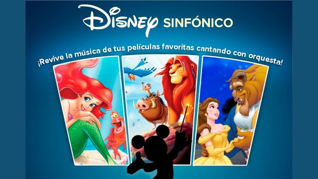 ¡Canta a todo pulmón en el concierto de Disney Sinfónico!