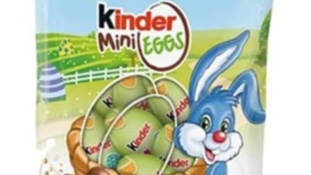 huevos de chocolate contaminados