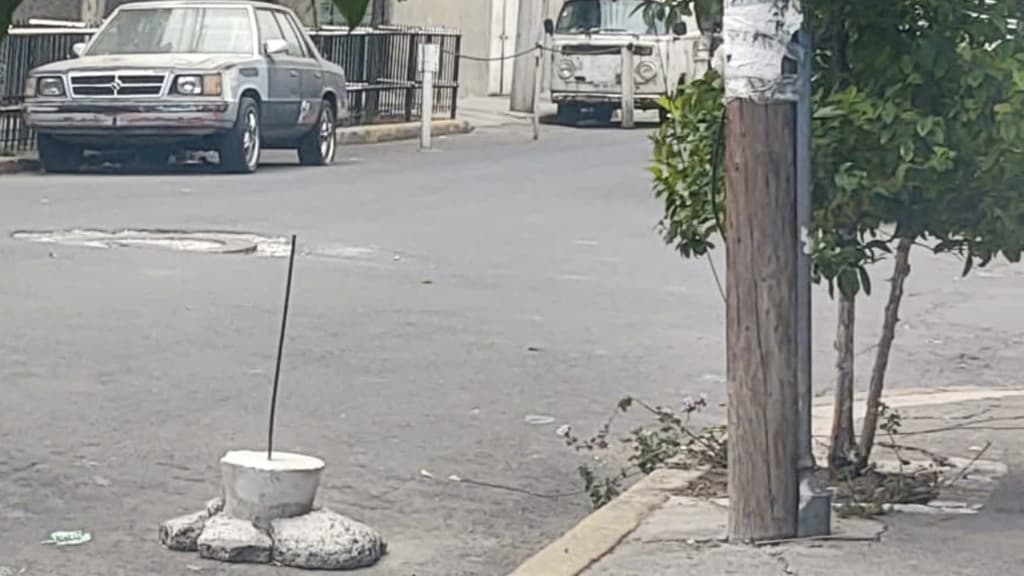 multa por apartar lugares en la calle