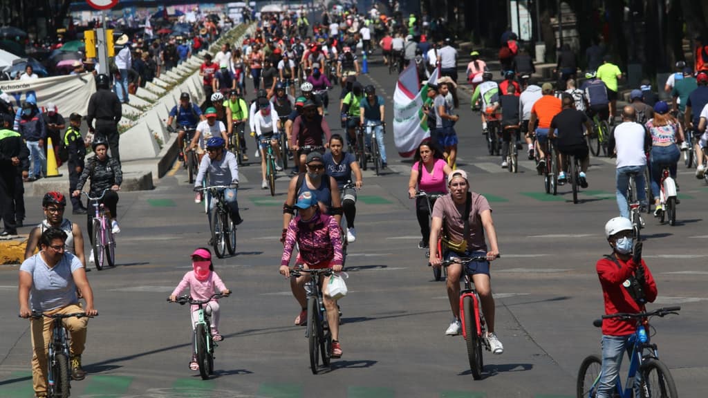 Ciclotón en Reforma