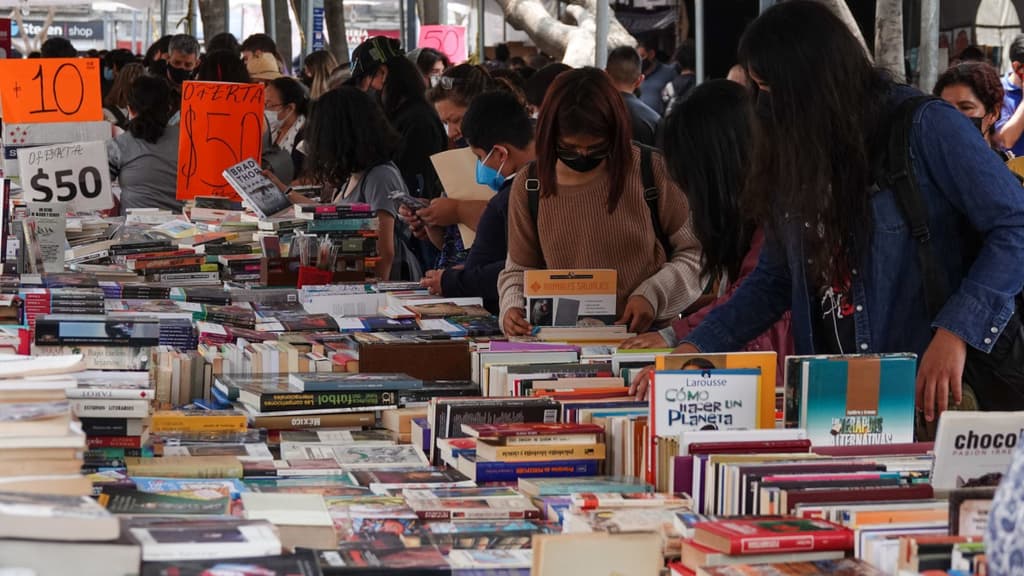 Feria Internacional del Libro en Coyoacán