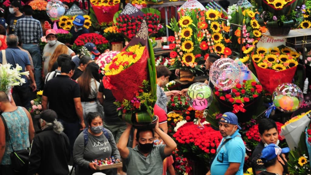 costos de flores en el Mercado de Jamaica