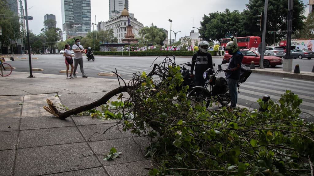 fuertes vientos en la CDMX