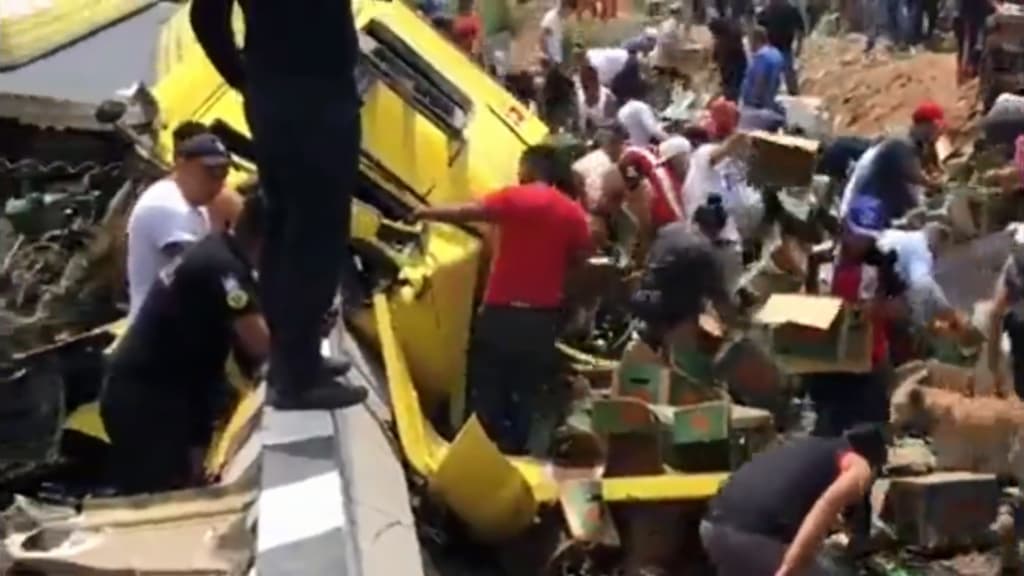 rapiña de cervezas en Ecatepec