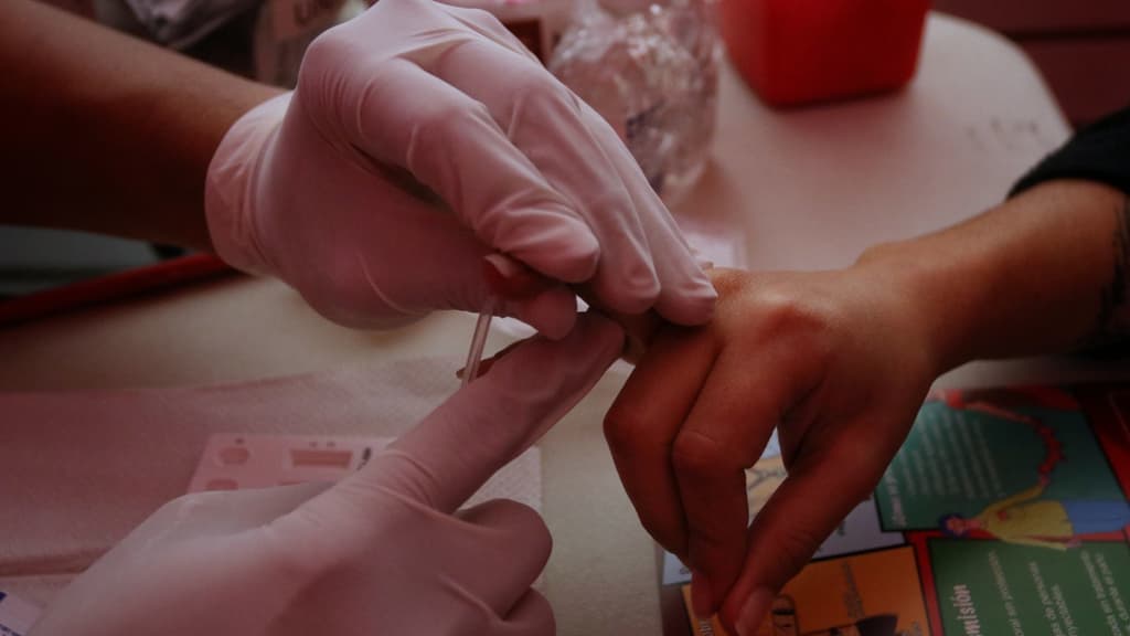 pruebas rápidas de VIH y Hepatitis C