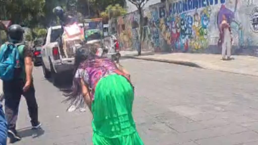 puesto de Lady Tacos de Canasta