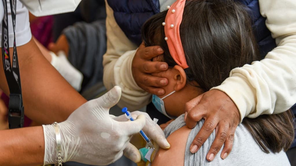 vacunación menores 9 años Edomex