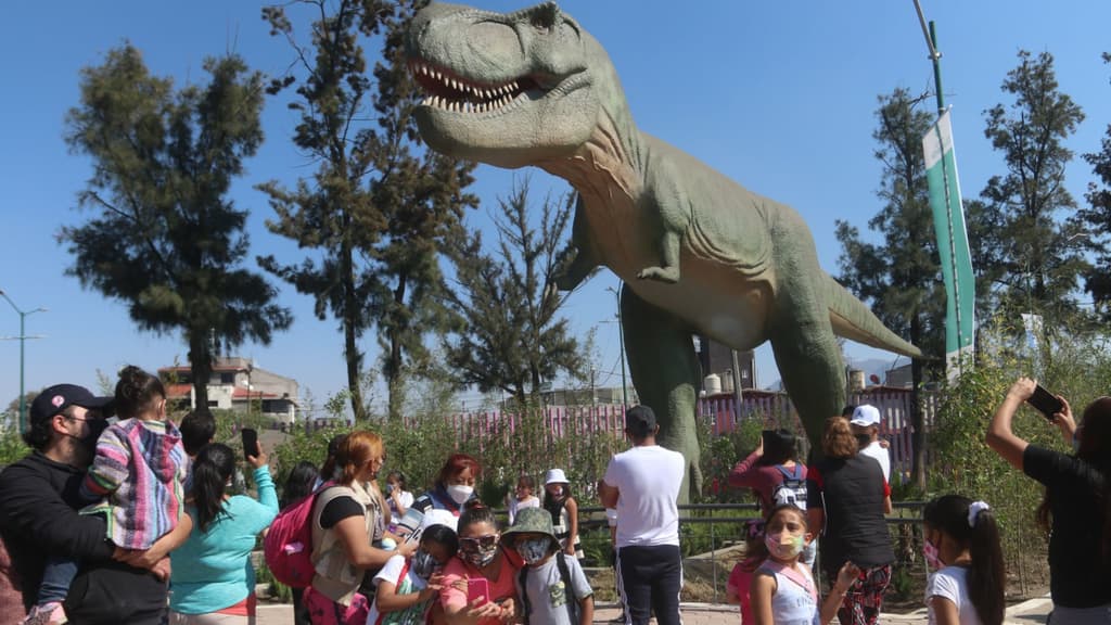 Saurusfest en Iztapalapa