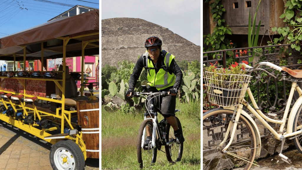 pueblos mágicos recorrer bicicleta