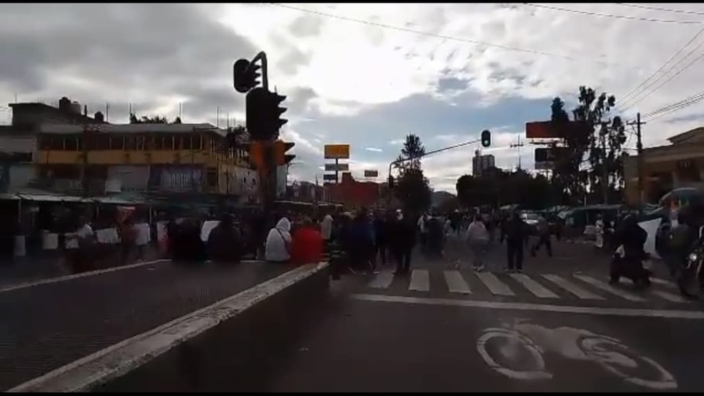 Bloqueo de la Calzada Ermita Iztapalapa