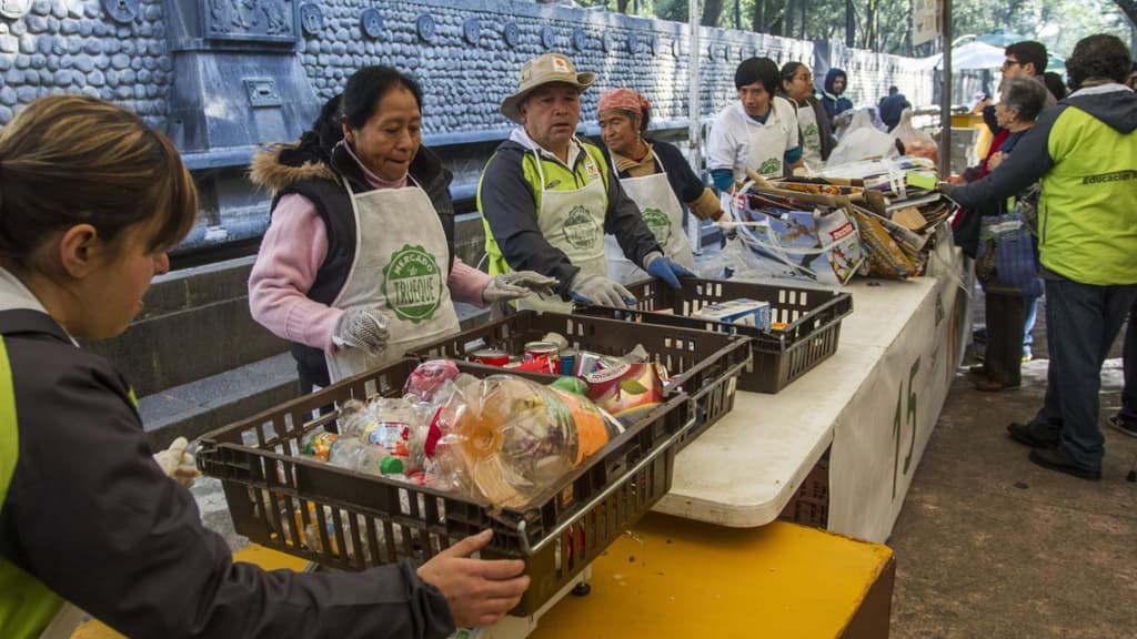 Mercado de Trueque en el Bosque de Tlalpan