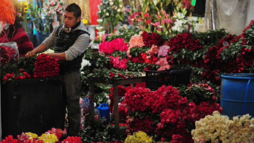 mercados flores CDMX