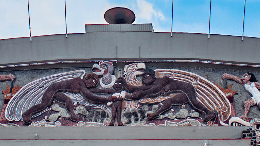 mural estadio olímpico
