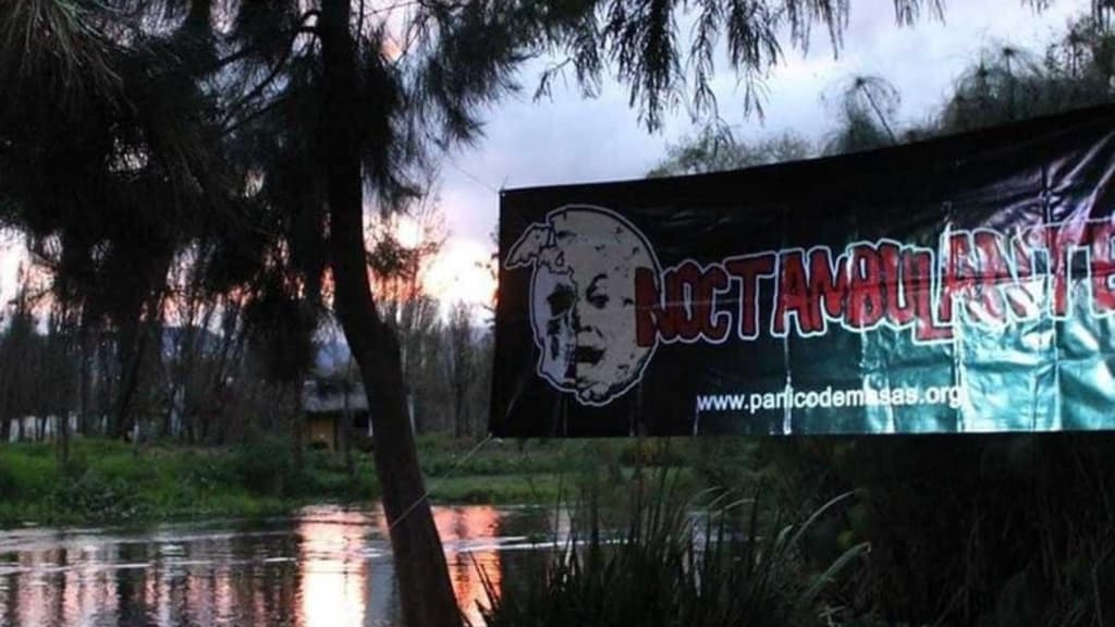 Noctambulante llega a la zona chinampera para proyectar películas de terror.