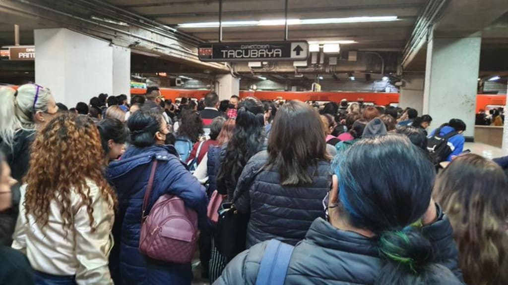 retrasos en el Metro debido a lluvia