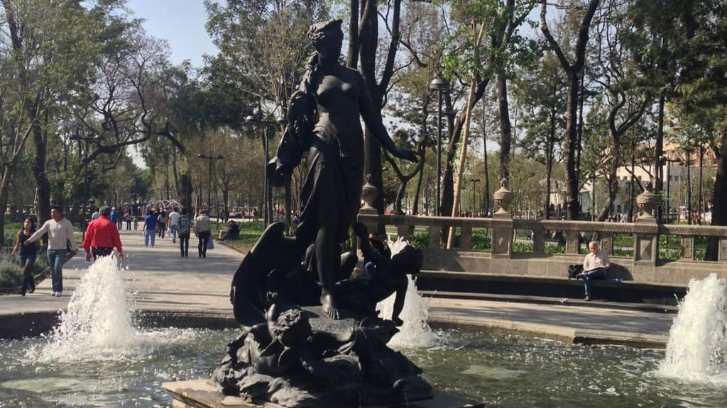 fuentes Alameda Central sidra