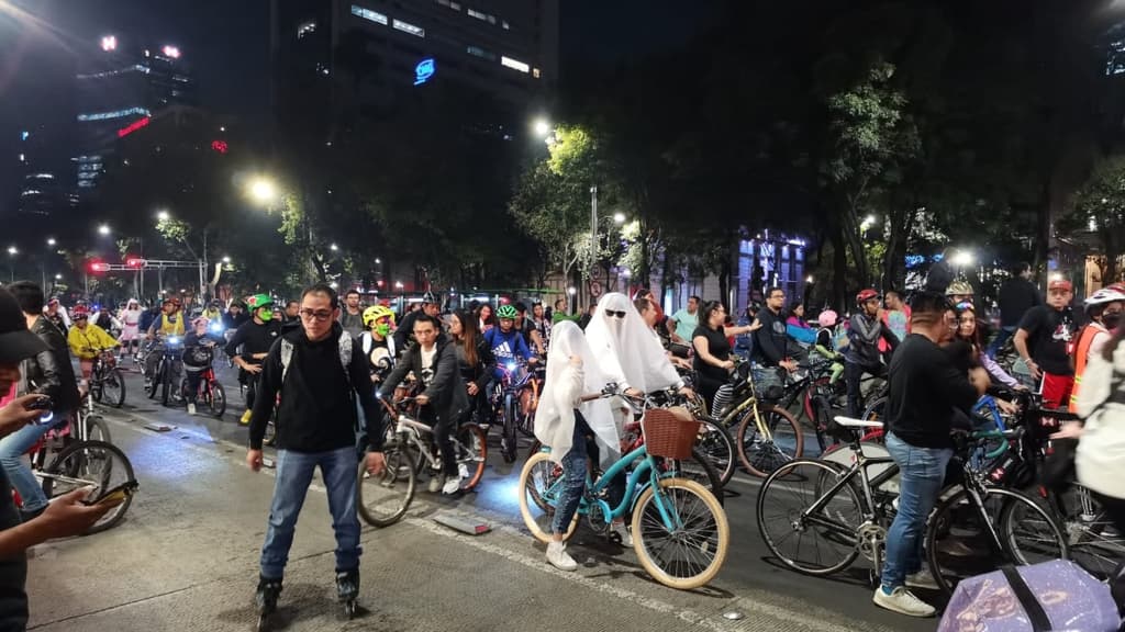 Paseo Ciclista en CDMX