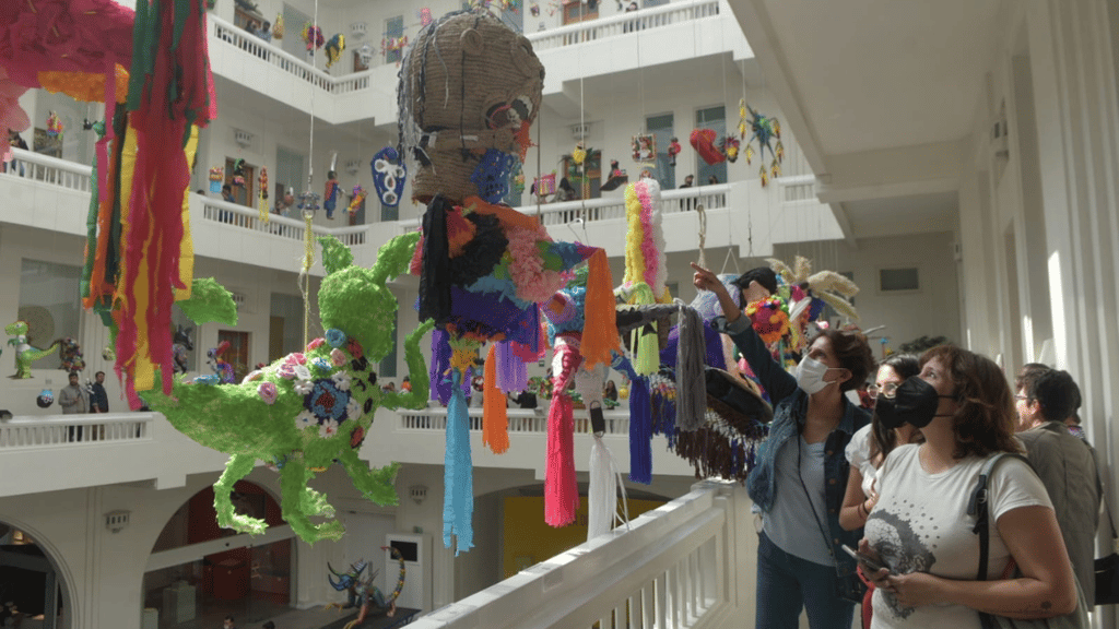 exposición piñatas mexicanas MAP