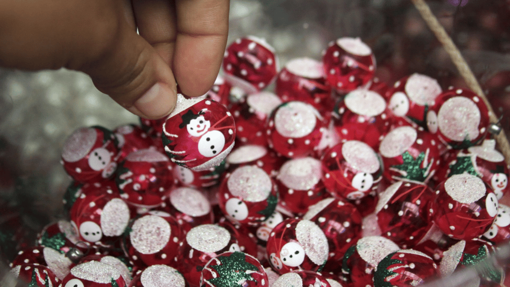 feria árbol esferas Chignahuapan