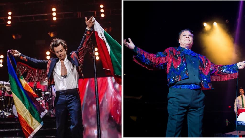 Harry Styles y sus inolvidables looks como los de Juan Gabriel