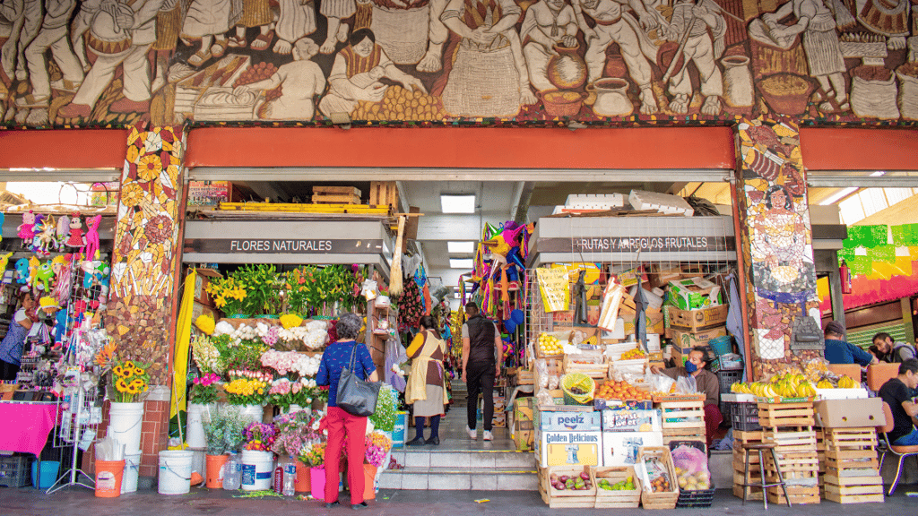 mercado san ángel CDMX