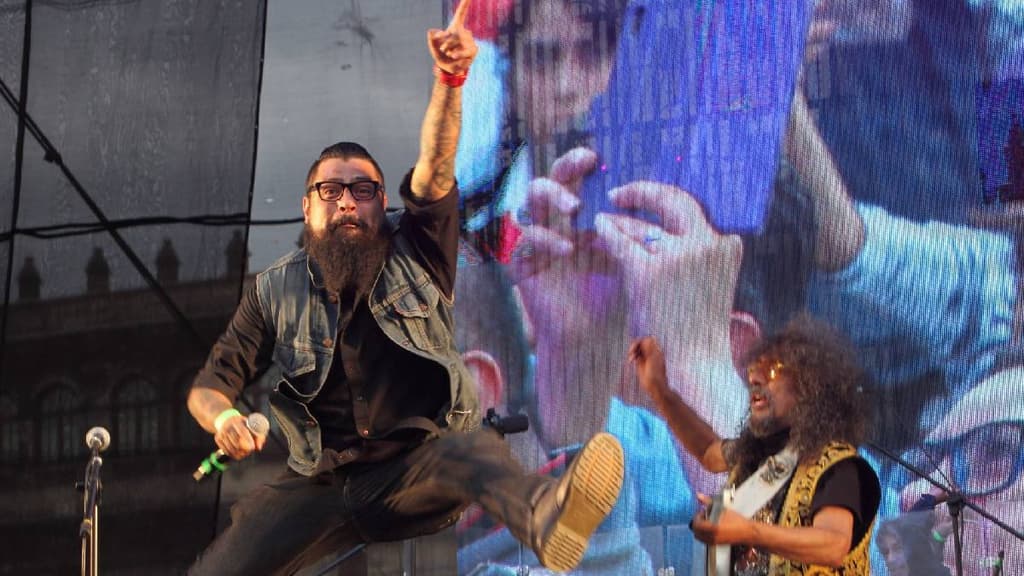 Concierto de Dr Shenka en la feria de la piñata