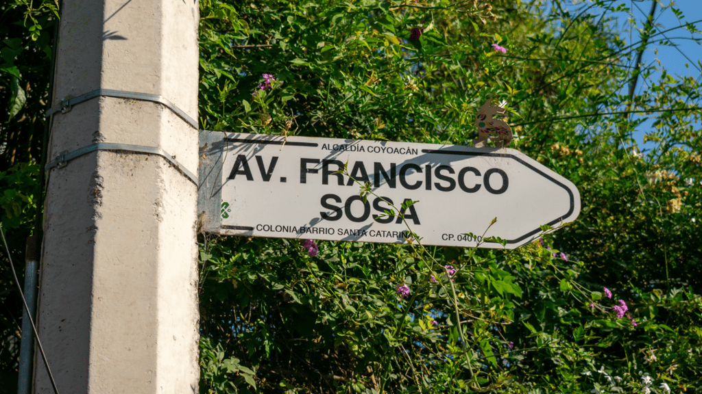 calle francisco sosa coyoacán