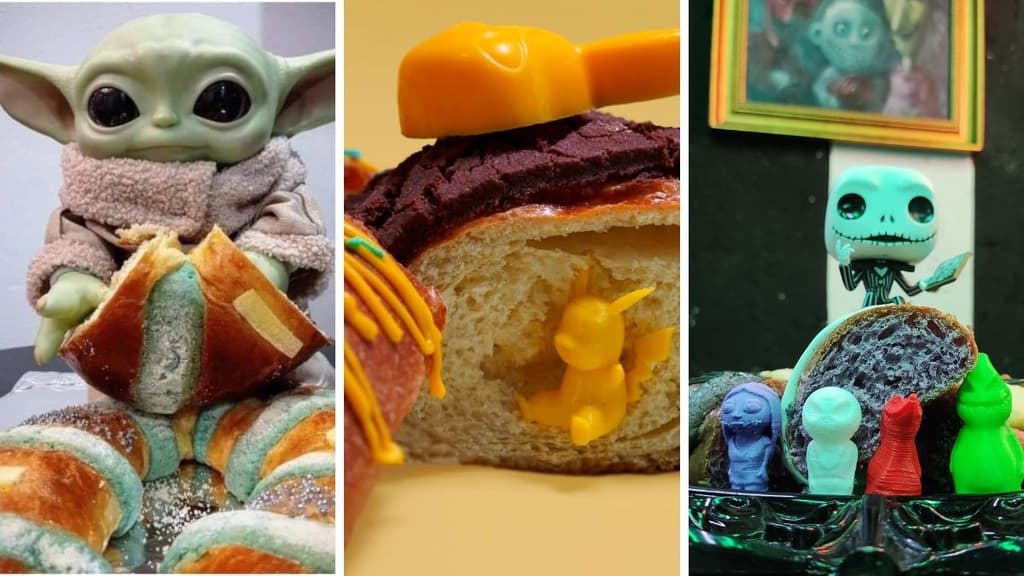 Rosca de Reyes rara en CDMX