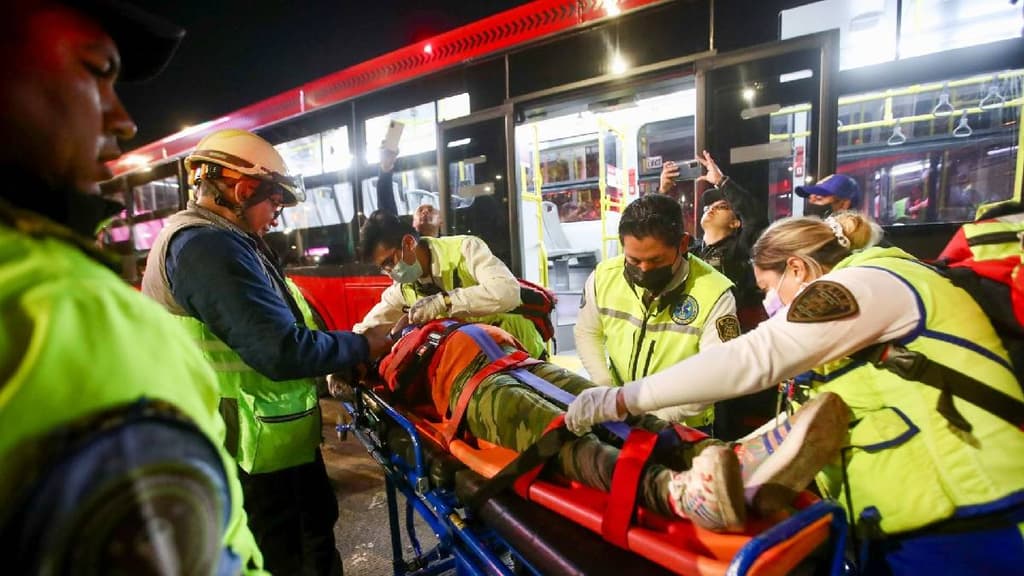 Choque del Metrobús