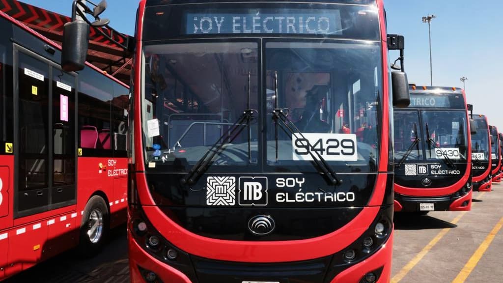 Metrobuses eléctricos