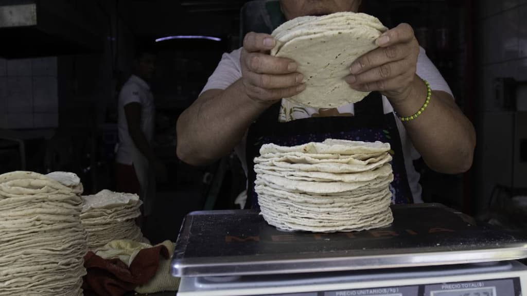 Precio de la tortilla en CDMX