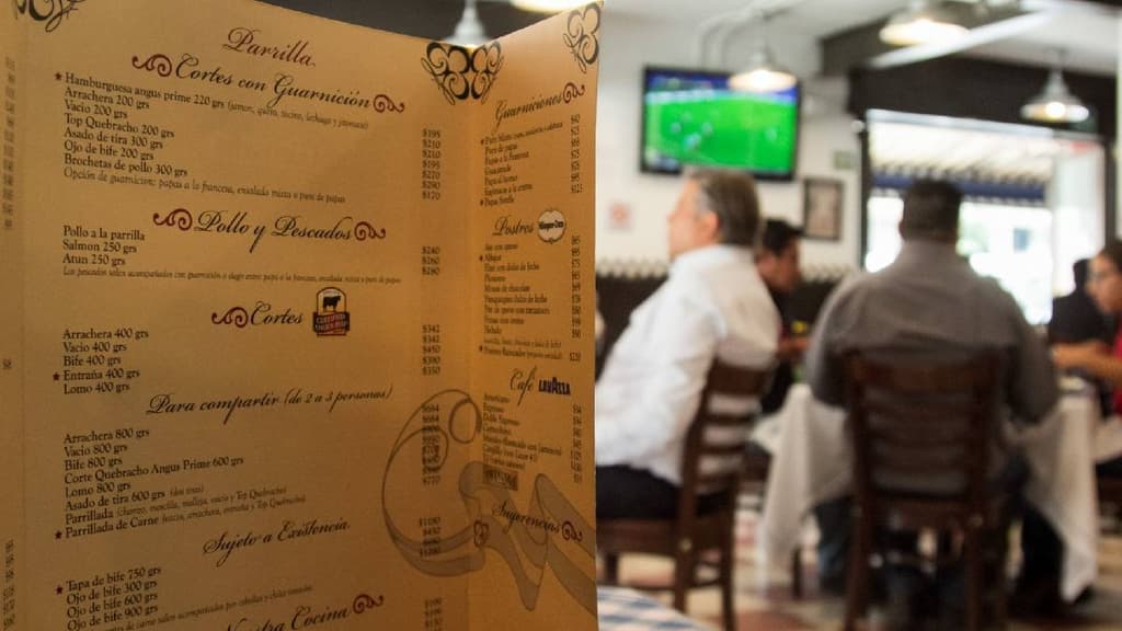 Menú y precios de restaurantes en CDMX