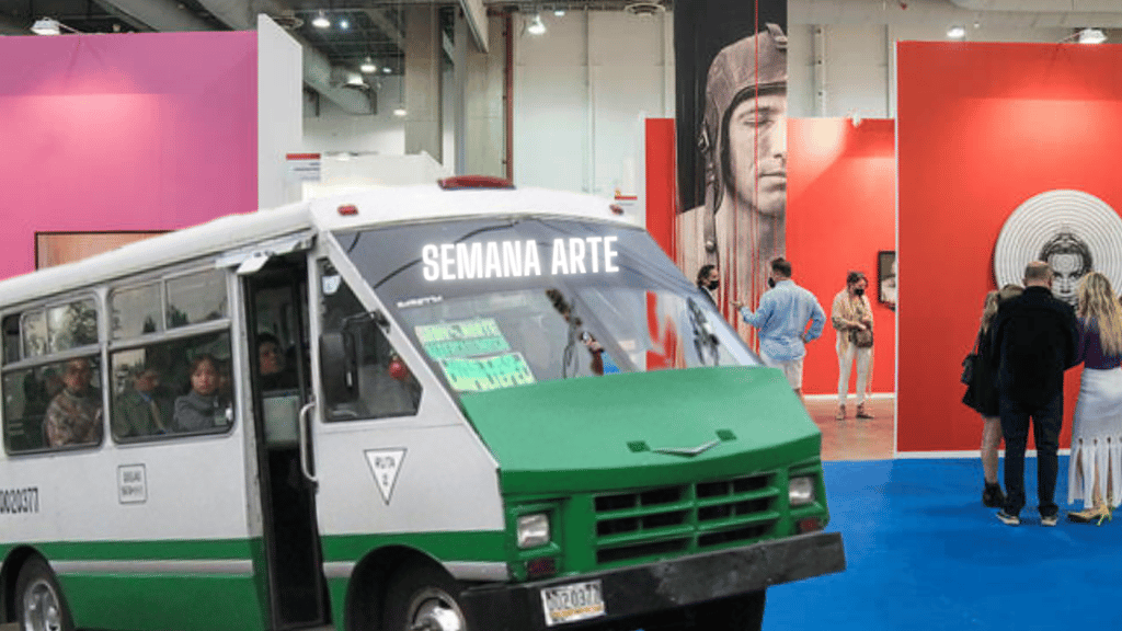 transporte público semana arte