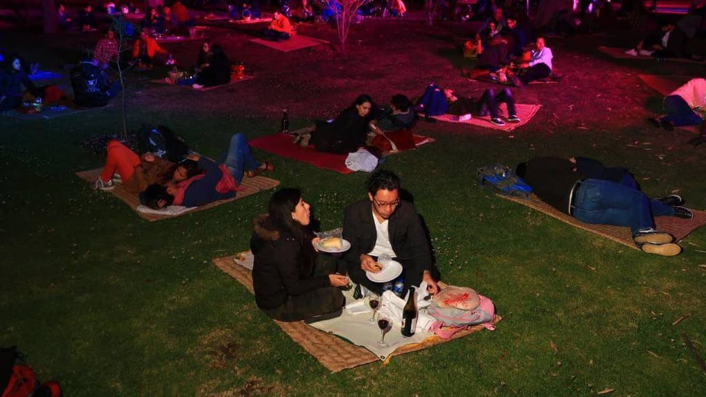 Picnic Nocturno del Bosque de Chapultepec en Marzo de 2023