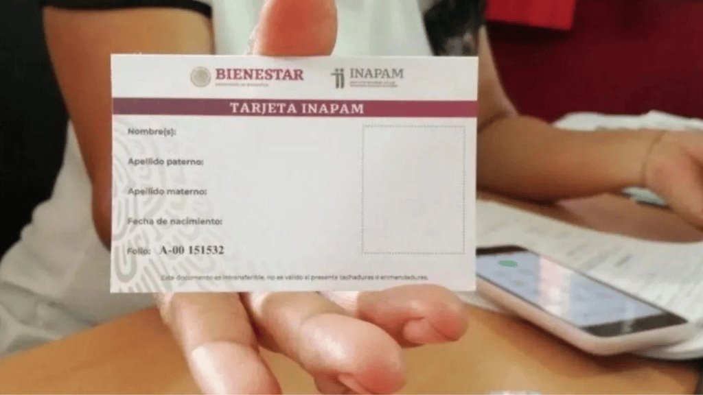 Nueva tarjeta INAPAM