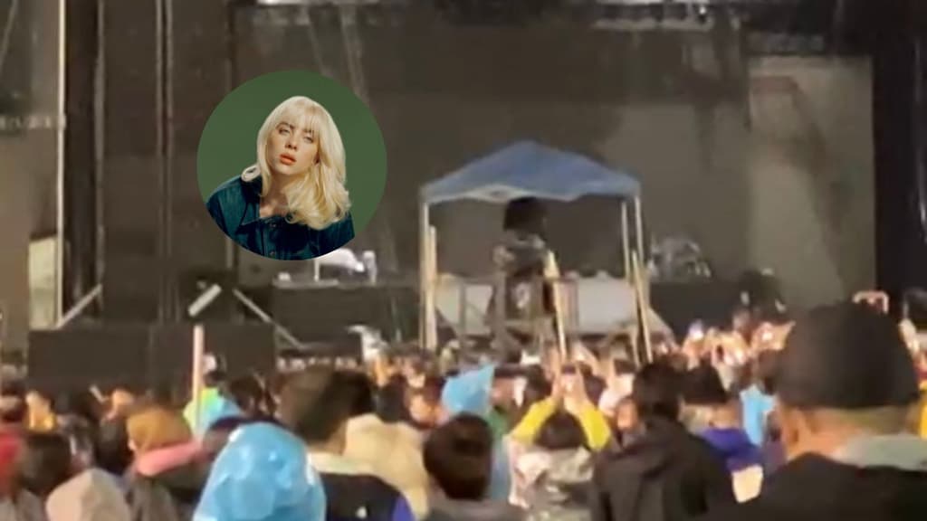 Cocnierto de Billie Eilish en CDMX.