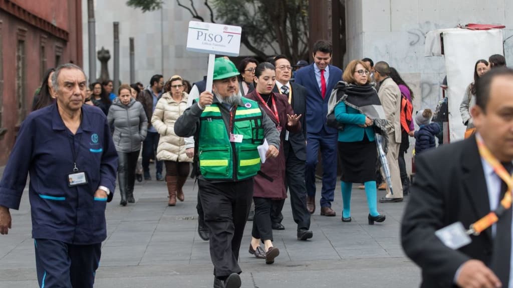 Primer Simulacro Nacional del 2023.