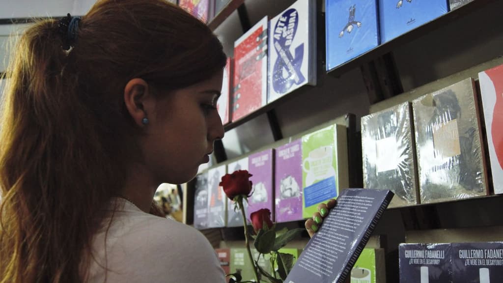 Feria del libro y la rosa