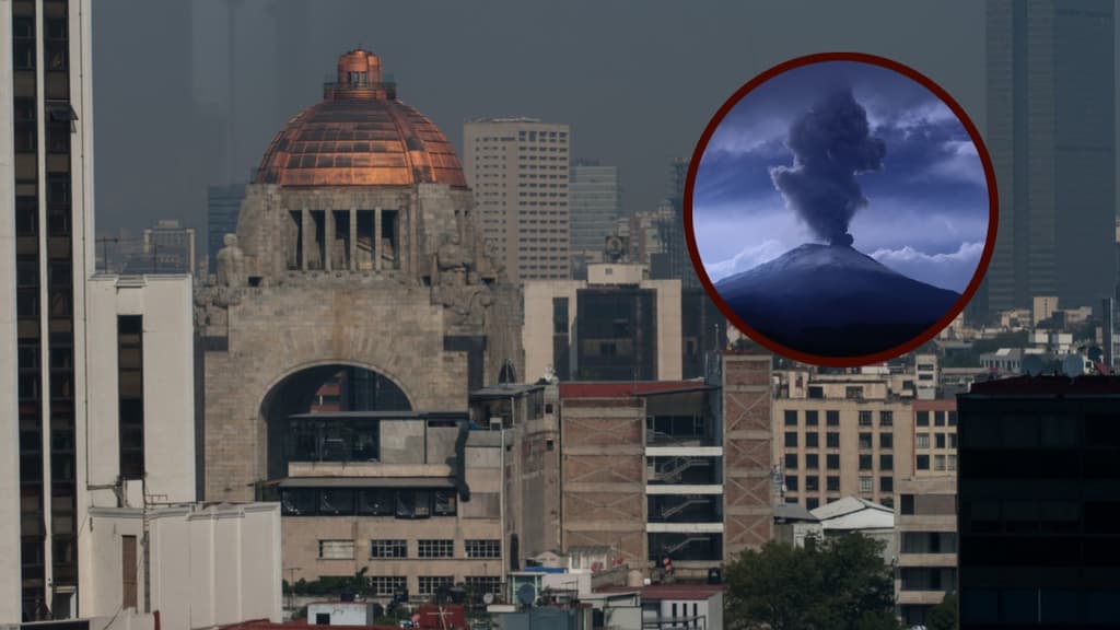 Ceniza Popocatépetl CDMX