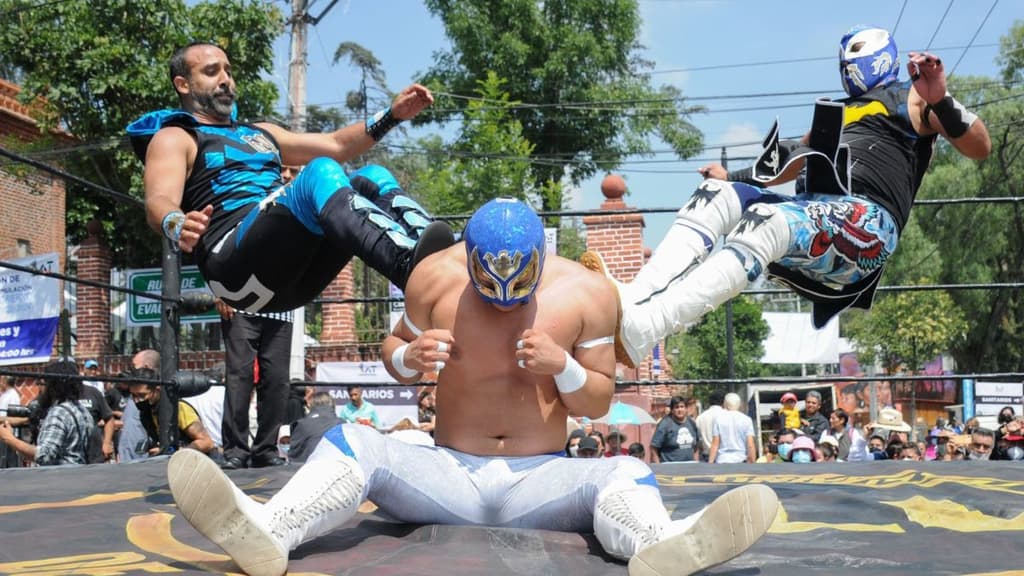 Expo Garnacha Lucha Libre.