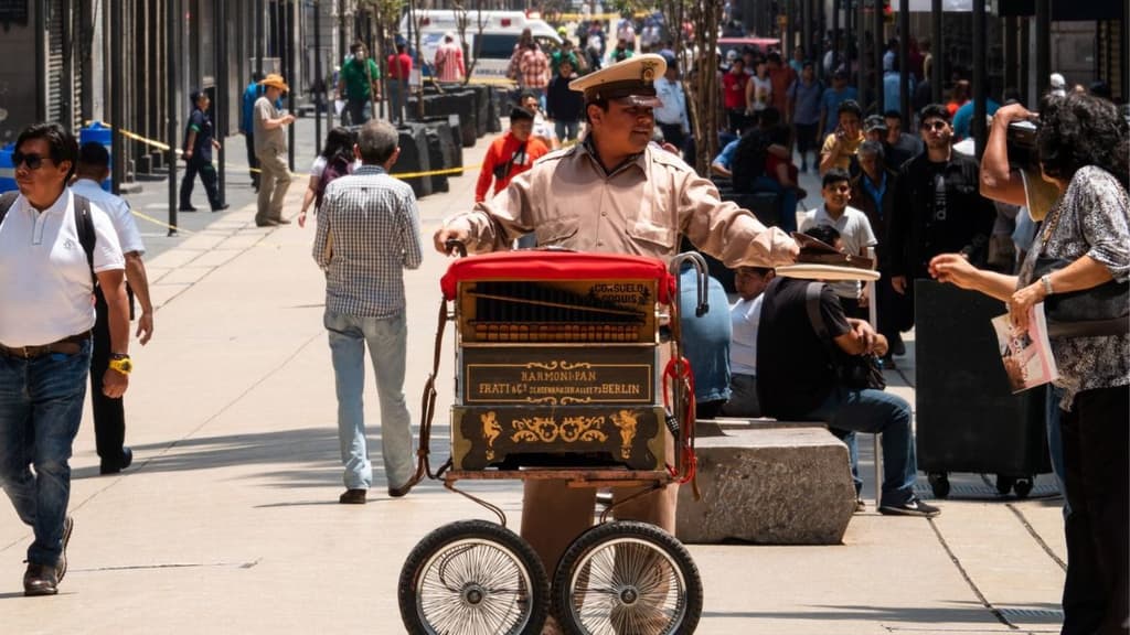 Festival del Organillero en CDMX.
