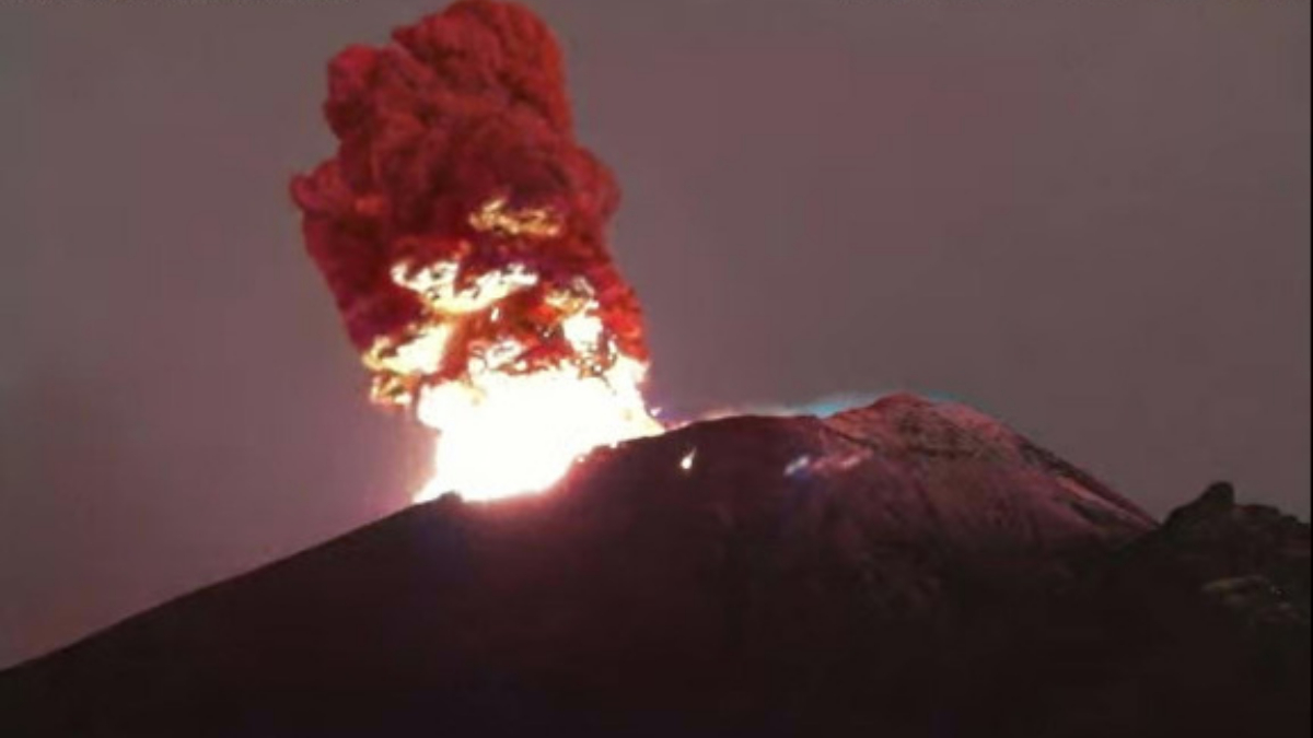 Volcán popocatépetl