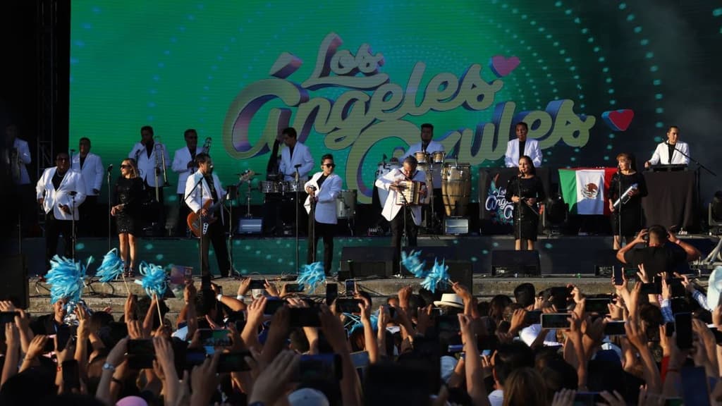Los Ángeles Azules concierto en CDMX.