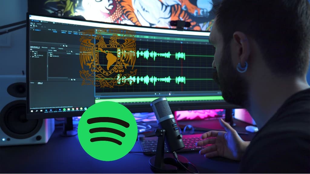 Curso de la unam y spotify sobre cómo hacer un podcast