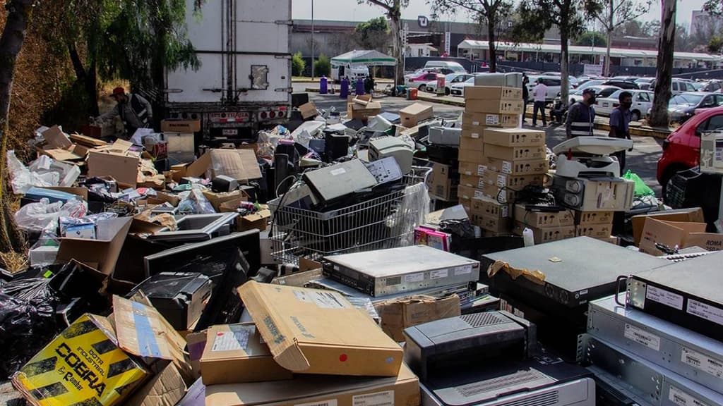 Reciclatrón en Ciudad Universitaria