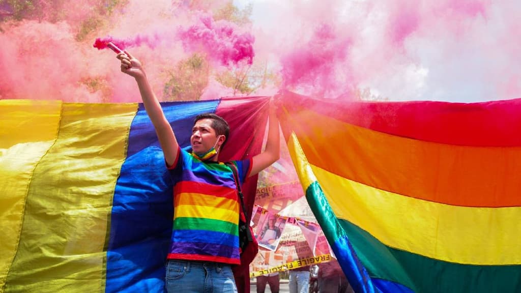 Bloque Negro de la Marcha LGBT+ de CDMX