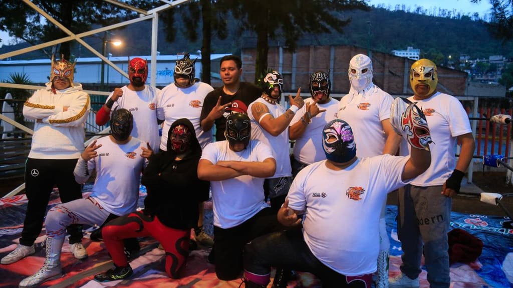 Escuela de lucha libre gladiadores de la GAM